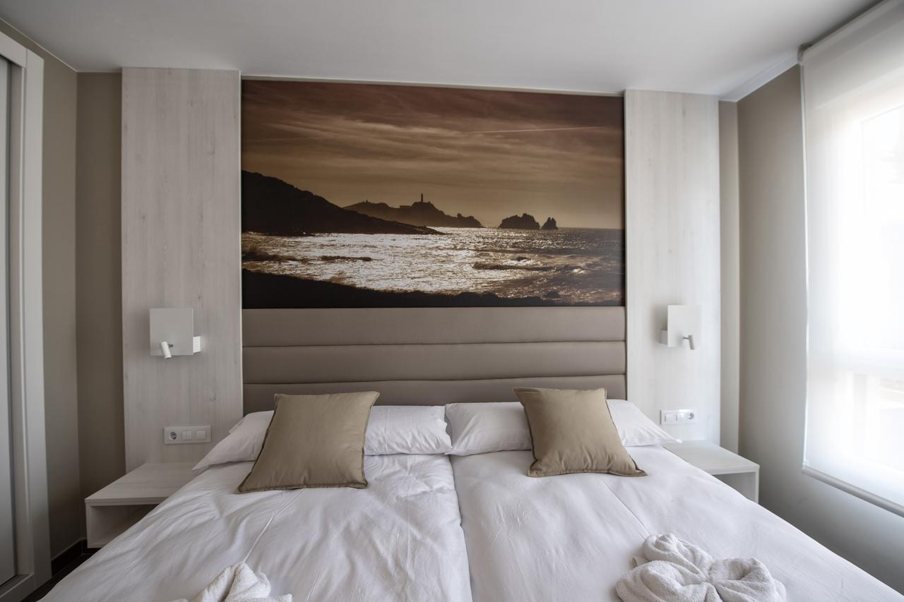 Apartamentos Vida Mar De Laxe Luaran gambar